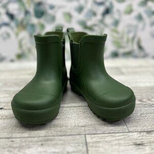 BEARPAW Toddler Rain Boots, Waterproof Rubber Kids Rainboot, Girls/Boys Size 3